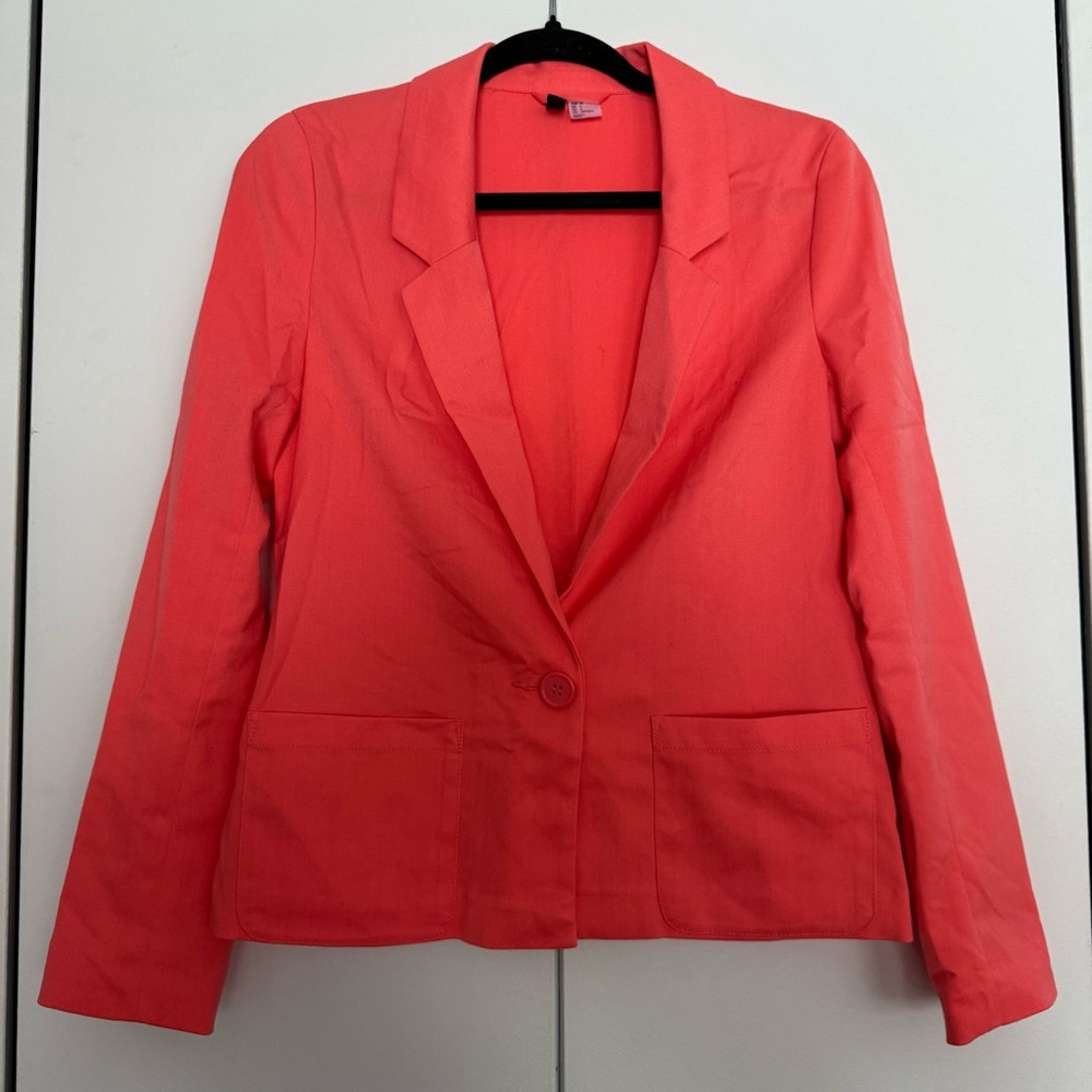 Make an offer! H&M Vibrant Coral Blazer